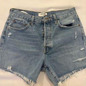 Agolde Jean shorts long